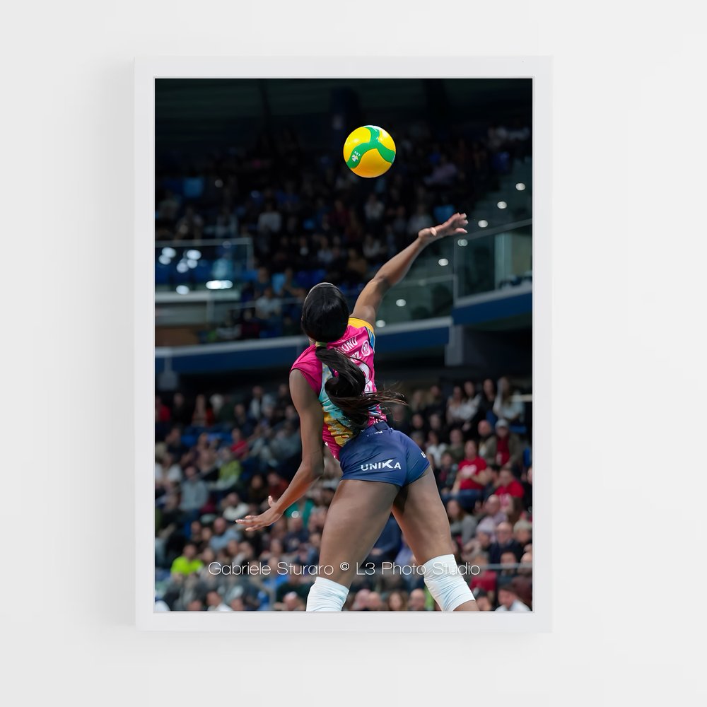 Poster L'Envol d'Egonu – affiche Volleyball (vue 3)